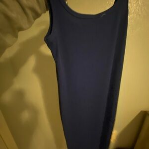 Blue Sleeveless Dress